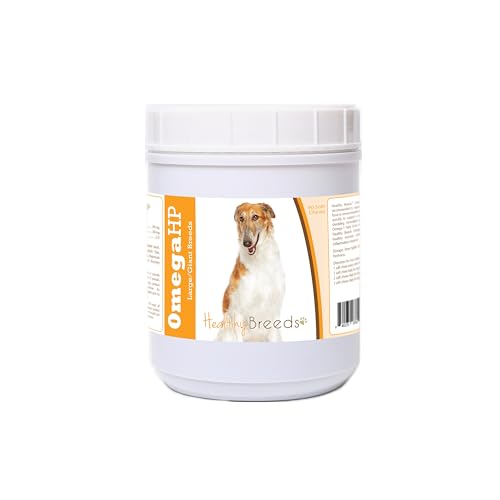 Image of Healthy Breeds Borzois Omega HP Fatty Acid Skin and Coat Support Soft Chews 90 Count