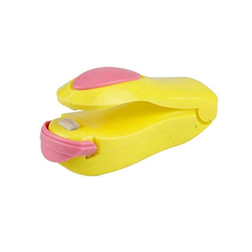 Adorna las herramientas mini sellador de máquina de sellado térmico de clip - Pack: amarillo Cover