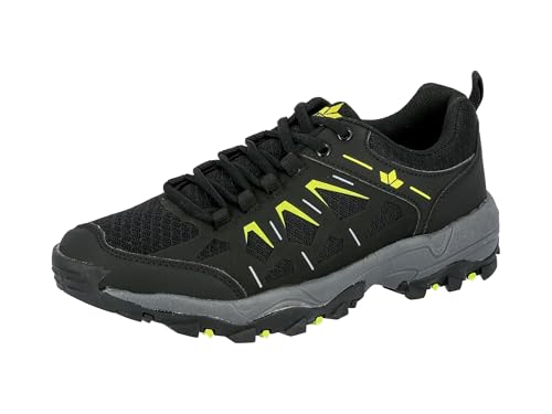 Lico Unisex Sierra Trekking-& Wanderhalbschuhe, Schwarz Lemon, 39 EU