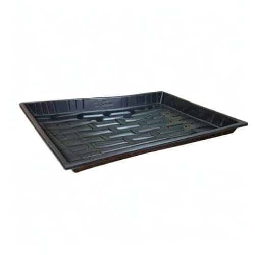 RooTrimmer Growing Trays, 1020 Plant Nursery Trays Heavy Duty Seed Starter Flat Seedling Tray for 72/128 Cell Plug Tray Transplant Growing Microgreens (21"×11", 10 Pack, 1.6" Deep, Without Holes) - Image 9