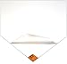 Wearwell Clean Room Mat, 24"X45", White, 4/Pk