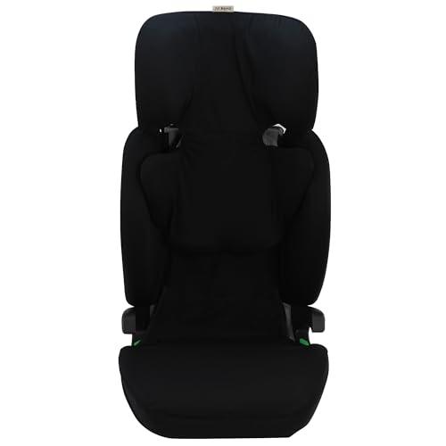 JYOKO Kids Funda de algodón para Silla de Coche Compatible con Axkid (Black Series, Axkid Nextkid)