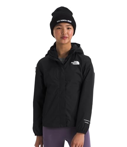 THE NORTH FACE Girls' Antora Rain Jacket | Waterproof, Breathable, 3-piece Hood, Secure Zip Hand Pocket
