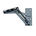 Black 80 & 75 Scissor Type Hinges - Top Turning & Folding Support for Cupboard & Sofa