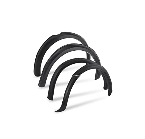 Coche Guardabarros para Ford para Ranger para Wildtrak T7 T8 2015-2022 Guardabarros Bengalas Protector Arco Rueda Guardabarros Negro Mate Doble Cabina Accesorios Coche Coche Faldillas (Tamaño : Optio