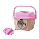 travel crate for puppy Versatile Pet Application: suitable for hamsters gerbils chinchillas hedgehogs ferrets or lizards this travel cage serves as a multifunctional accessory for pet owners offering convenience safety and ease of use