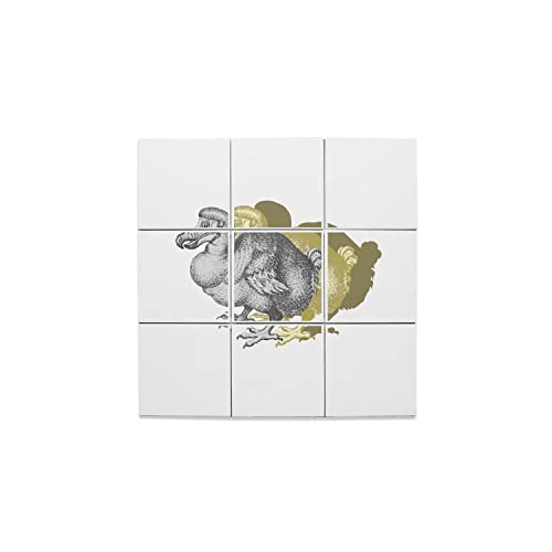 Carreaux céramique dodo oiseau décoration murale rétro maison
