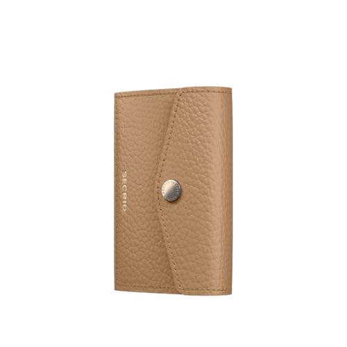 Secrid Portefeuille enveloppe en cuir classique couleur Cappuccino chic