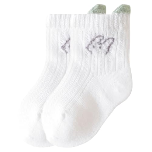 Toddler Socks, Girls Ankle School Socks Soft Breathable Hosiery Multiple Size Machine Washable Kids Short Sock