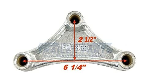 (2) Boat Trailer Center Equalizer Bar Galvanized EQ-356 for Tandem Axllee Trailers 22912