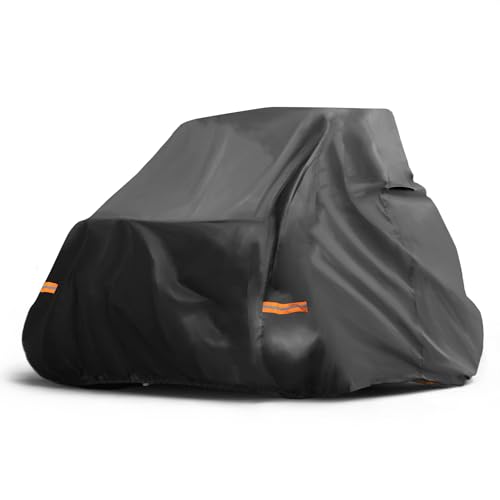 Housse UTV premium noire en Oxford 210D ajustée pour Kawasaki Teryx