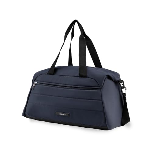 Image of Assembly Premium Duffle Bag for Men and Women | Large Weekender Bag (45 Liters) | with Attachable Shoulder Strap Cabin Bag | Blue | Float