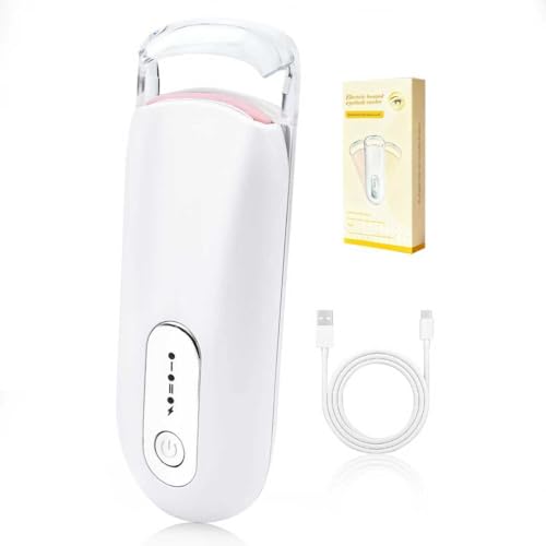 Heated Electric Eyelash Curler with Adjustable Temperature