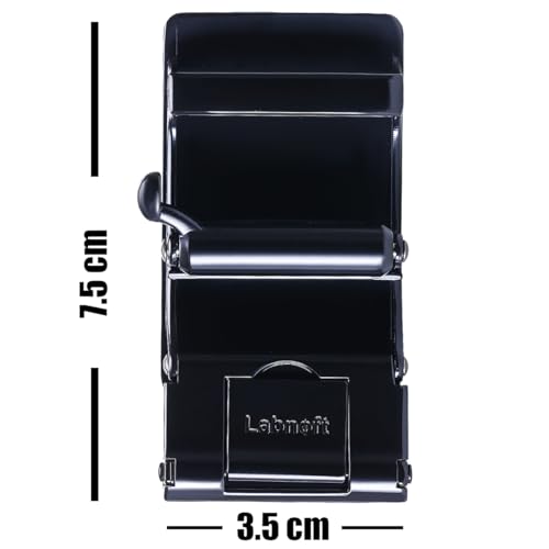 Image of Labnoft Men's Auto-Lock Belt Buckle Only (35mm, Matte Black)