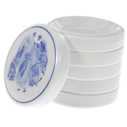 DOITOOL 1 Set Ceramic Mixing Trays Set for Watercolor and Painting Tool Convenient for Easy Use for Artists and Paint Enthusiasts