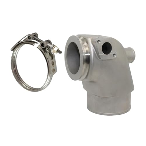 Coude de mélange d'échappement en inox durable pour moteur Volvo Penta KAD43