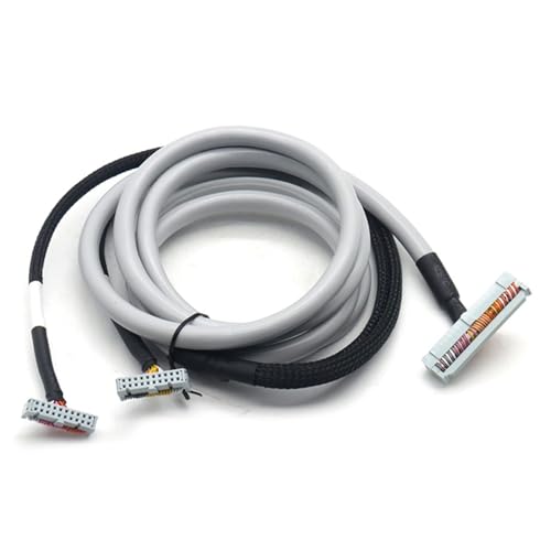 JDOUNFMO PLC and Terminal Board Connection Cable UC-ET010-24D UC-ET020-24D UC-ET030-24D for PLC Module (Color : 2M)