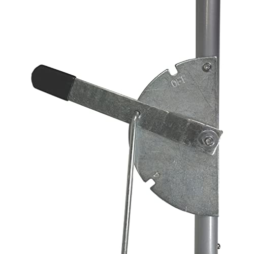 Champion Sports 25 Lb Wheeled Heavy Duty Steel Dry Line Striping Athletic Field Marker, Green #TOP3