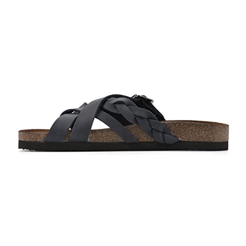 Image of White Mountain Women's Harrington Braided Footbed Sandal