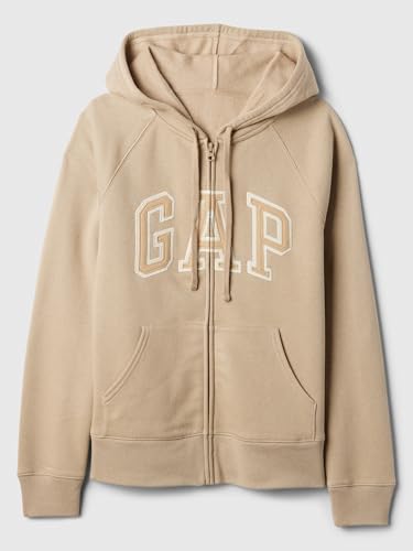 Image of GAP Women's Logo Hoodie Hooded Full Zip Sweatshirt