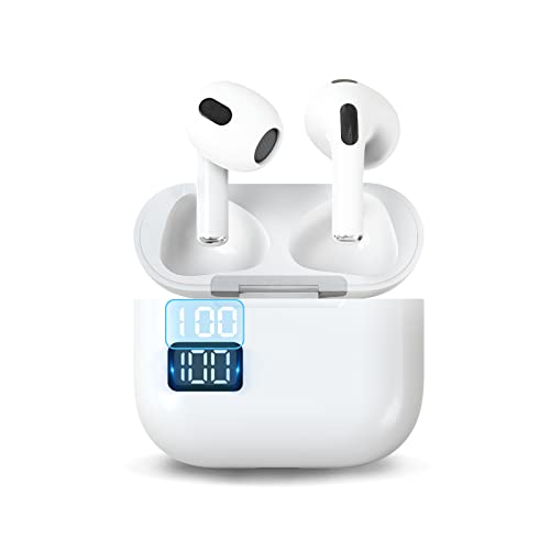 ChefSofi Auriculares Inalámbricos,Auriculares Bluetooth HiFi Estéreo,Auriculares de Incorporado HD Micrófono,Control Tactil,IPX7 Impermeables,Reproducción de 30H Cover