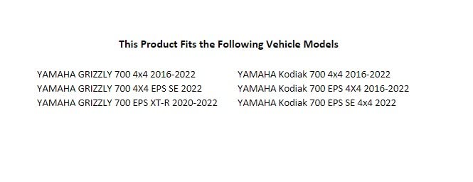 Tusk Winch con cable y placa 2500 lb compat Yamaha miniatura 2