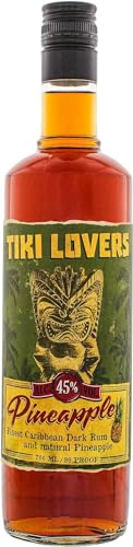 Tiki Lovers Pineapple Dark Rum 45% Vol. 0,7 Liter