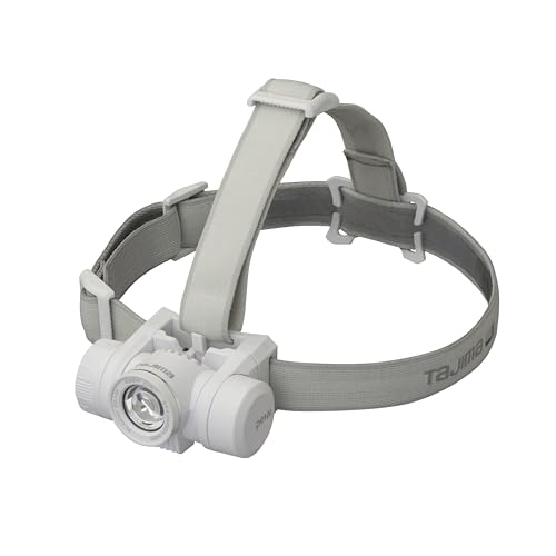 タジマ セフヘッドライト KJM ブースト1000lm フラッド照射 内蔵充電池ホワイト SFKJM100A-N30W セフメットやセフホルタ?ー全種に装着可能 電池切れまで同じ明るさ ワンプッシュで最大明るさ(1000lm / 10秒間)を照射するブース