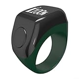 Anillo de oración digital inteligente con vibración y funcionalidad de conteo, ideal para la práctica espiritual diaria (verde)