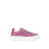 casadei outlet  Casadei Baskets Femme Cuir Elegance Fuchsia, fuchsia, 37.5 EU