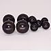 Black Solid Rubber Ball Dia 20mm to 75mm Bouncy Balls Round Spheres for Training Exercise Mining Machinery Industry Vibrating Screen(22mm(20pcs))