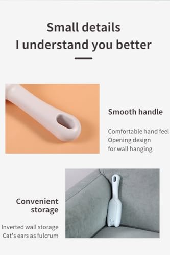 Image of Pet Hair Remover Roller, Reusable Dog & Cat Fur Remover, Portable Lint Rollers Multi-Surface Fur Removal Tool, Cat and Dog Hair Remover for Couch, Carpet, Clothing and Bedding (White)