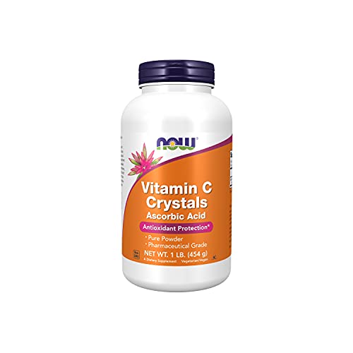 NOW Supplements, Vitamin C Crystals (Ascorbic Acid), Antioxidant Protection*, 1-Pound