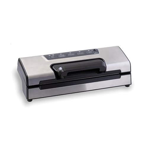 Lacor   69358, Máquina de Vacío Ingenious, 120 W, 40x17,5 cm, Incluye Adaptador para Botes, 2 Niveles de Sellado