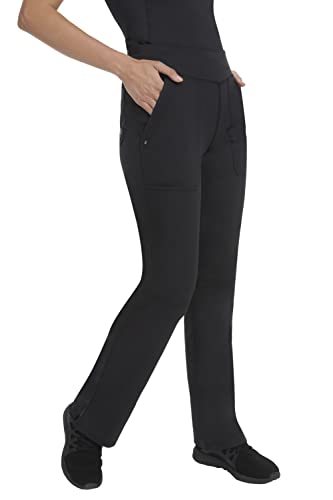 Healing Hands Womens Scrubs Pants 5 Pocket Purple Label 9133 Cargo Tori Women Yoga Pant Lightweight Soft Fabric Black Mp #TOP6