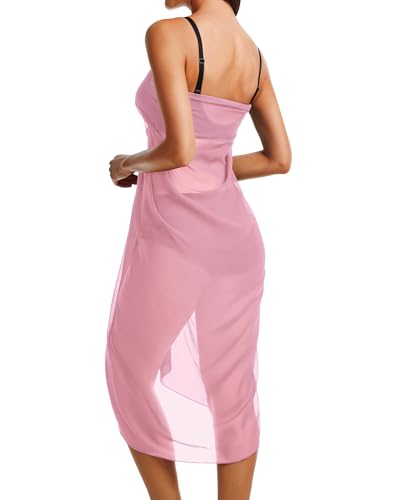 Image of CHICGAL Sarong Wraps Swimsuit Coverup for Women Bathing Suit Cover Up Summer Bikini Beach Swimwear 2026
