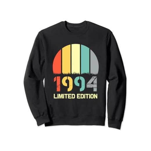 Camiseta vintage 1994 para mujer, edición limitada, cumpleaños 1994 Sudadera