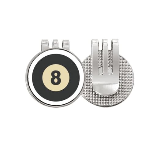 Golf ball marker magnétique avec pince pour éviter de perdre votre marqueur sur le green