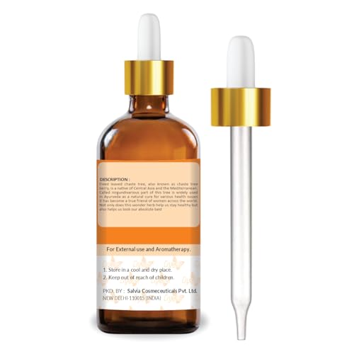 Image of Crysalis Nirgundi (Vitex Negundo) Oil |100% Pure & Natural Undiluted Carrier Oil Organic Standard| It Is Used For Skin & Hair |Aromatherapy Oil| 100ml With Dropper