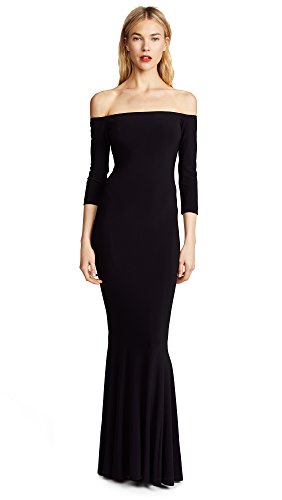 Norma Kamali Women's Kamali Kulture Off Shoulder Fishtail Gown