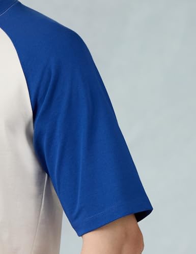 Image of Amazon Brand - Symbol Men Ragon Oversized Fit T-Shirt | Half Sleeves | Printed | Available in Plus Size