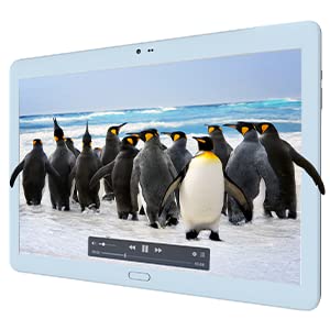 10.1 Android 14 Tablet 128GB 21MP Camera Keyboard Bluetooth Mouse Case Bundle