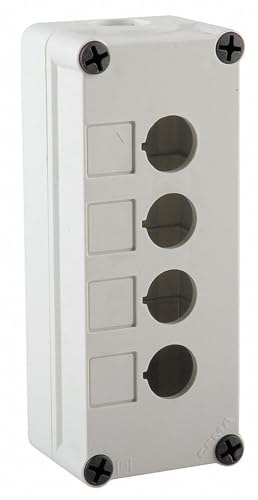 ABB MEP4-0 22mm Enclosure, 6 Element, Polycarbonate