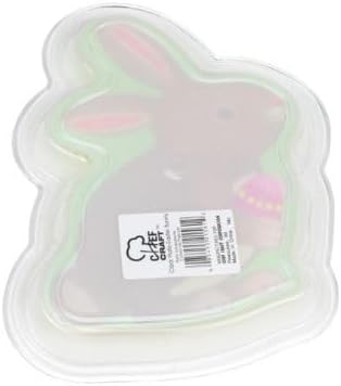 Generic Easter Bunny Plate - BPA Free, 10.5"", Regular, Green and Blue