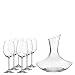 Produktbild Leonardo Daily Rotwein-Set, Rotwein-Gläser mit Dekanter, spülmaschinenfestes Wein-Set, 7er Set, 460 ml und 2000 ml, 032822