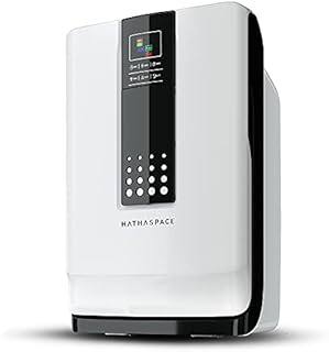 HATHASPACE Smart Air Purifier for Home, Bedroom, with True HEPA Air Filter for Allergens, Pets, Smoke, Quiet Air Cleaner, Removes 99.9% of Dust, Mold, Pet Dander, Odors, Pollen - HSP001 - 700 Sq. Ft. Coverage