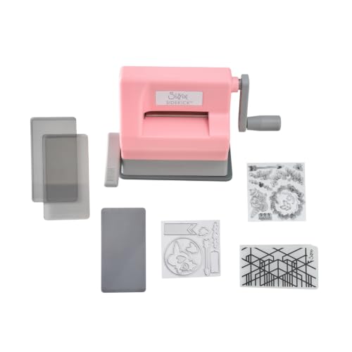 Kit de inicio Sizzix Sidekick, Peony, apertura de 2.5 pulgadas