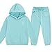 IEPOFG Kids Sweatsuit Boys Girls Fleece Sweatsuit 2 Piece Outfits Hooded Sweatshirts and Sweatpants Fall Winter Fashion Jogger Sets for Kids