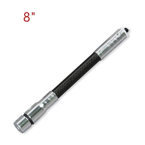 SHARROW Archery Carbon Bow Stabilizer Rod 4" 5" 6" Extender Balance Bar Side Rod 10" 12" 15" Damping Rods Shock Absorber Hunting Accessories (4") - Image 3