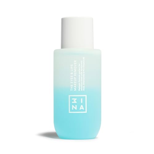 3INA MAKEUP - The Eyes & Lips Makeup Remover - Azul - Desmaquillante bifásico para ojos y labios - Elimina incluso el maquillaje resistente al agua - Apto para ojos sensibles - - Vegan - Cruelty Free